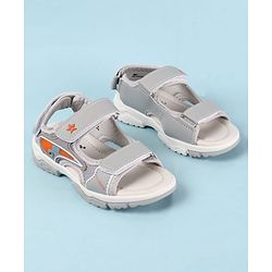Cute Walk by Babyhug Velcro Closure Sandals - Brown