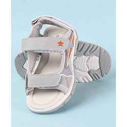 Cute Walk by Babyhug Velcro Closure Sandals - Brown