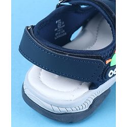 Cute Walk by Babyhug Velcro Closure Sandals with Vehicle Applique - Brown