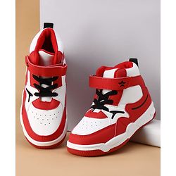 Cute Walk by Babyhug Velcro Closure Casual Shoes - Red