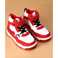 Cute Walk by Babyhug Velcro Closure Casual Shoes - Red