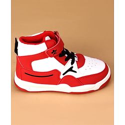 Cute Walk by Babyhug Velcro Closure Casual Shoes - Red