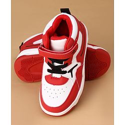 Cute Walk by Babyhug Velcro Closure Casual Shoes - Red