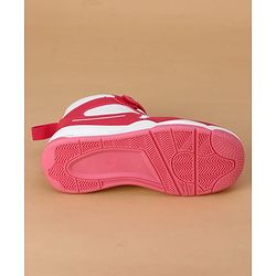 Cute Walk by Babyhug Velcro Closure Casual Shoes - Dark Pink