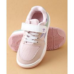 Cute Walk by Babyhug Casual Shoes With Velcro Closure - Pink