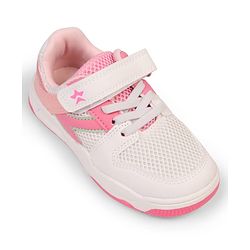 Cute Walk by Babyhug Casual Shoes With Velcro Closure - Pink