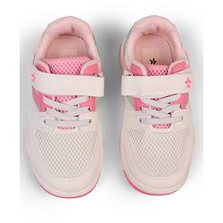 Cute Walk by Babyhug Casual Shoes With Velcro Closure - Pink