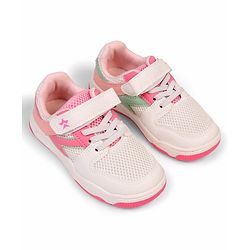 Cute Walk by Babyhug Casual Shoes With Velcro Closure - Pink