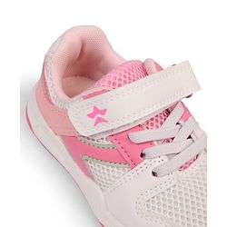 Cute Walk by Babyhug Casual Shoes With Velcro Closure - Pink