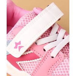 Cute Walk by Babyhug Casual Shoes With Velcro Closure - Pink