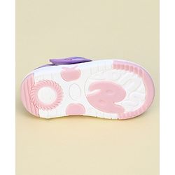 Cute Walk by Babyhug Velcro Closure Sandal With Mesh - Purple