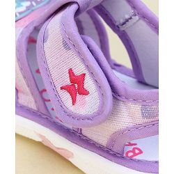Cute Walk by Babyhug Velcro Closure Sandal With Mesh - Purple