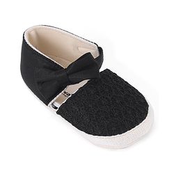 Cute Walk by Babyhug Slip On Booties With Bow Applique - Pink