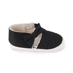 Cute Walk by Babyhug Slip On Booties With Bow Applique - Pink