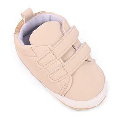 Cute Walk by Babyhug Booties with Velcro Closure - Pink