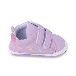 Cute Walk by Babyhug Booties with Velcro Closure - Pink