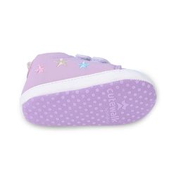 Cute Walk by Babyhug Booties with Velcro Closure - Pink