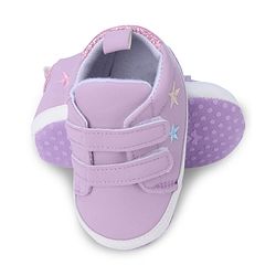 Cute Walk by Babyhug Booties with Velcro Closure - Pink