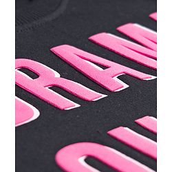 Babyhug Cotton Knit  Full Drop Shoulder Sleeves Sweatshirt with Drama Queen Text Print - Black