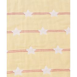 Babyhug 6 Layer 100% Cotton Gauze Muslin Baby Blanket | Super Soft | Breathable | Absorbent - Yellow