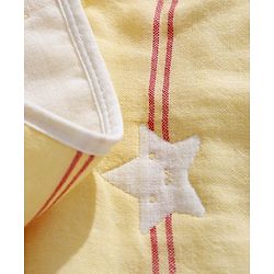 Babyhug 6 Layer 100% Cotton Gauze Muslin Baby Blanket | Super Soft | Breathable | Absorbent - Yellow