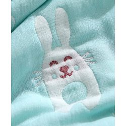 Babyhug 6 Layer 100% Cotton Gauze Muslin Baby Blanket | Super Soft | Breathable | Absorbent - Yellow