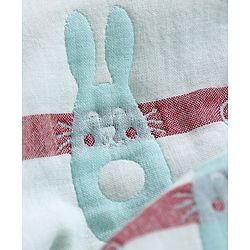 Babyhug 6 Layer 100% Cotton Gauze Muslin Baby Blanket | Super Soft | Breathable | Absorbent - Yellow