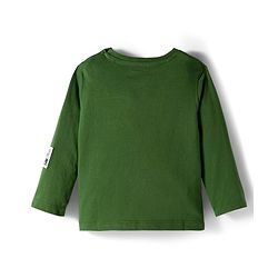 Babyhug Disney Single Jersey Knit Full Sleeves T-Shirt with 101 Dalmatians Graphics - Green