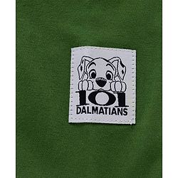Babyhug Disney Single Jersey Knit Full Sleeves T-Shirt with 101 Dalmatians Graphics - Green