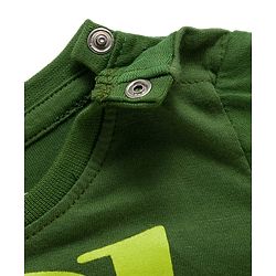 Babyhug Disney Single Jersey Knit Full Sleeves T-Shirt with 101 Dalmatians Graphics - Green