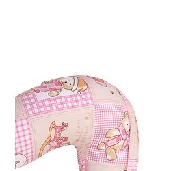 Babyhug Cotton Feeding Pillow Teddy Bear Print - Pink | Fits upto waist size 44 inches