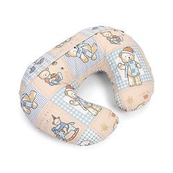 Babyhug Cotton Feeding Pillow Teddy Bear Print - Pink | Fits upto waist size 44 inches