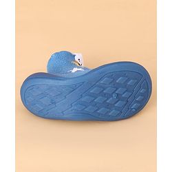 Cute Walk by Babyhug Sock Shoes With Star Design - Blue