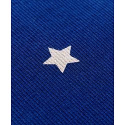 Babyhug Cotton Knit Full Sleeves Co-ords Night Suit With Star Print - Navy Blue