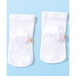Cute Walk by Babyhug Knit Anti Bacterial Ankle Length Socks With Animal Design Pack of 3 - Multicolor