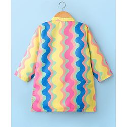 Babyhug Woven Full Sleeves Printed Kurta Dhoti Set - Multicolour