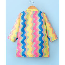 Babyhug Woven Full Sleeves Printed Kurta Dhoti Set - Multicolour