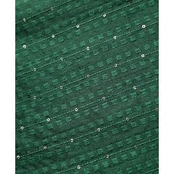Babyhug Cotton Woven Full Sleeves Kurta Pajama Set with PST Sequenced Embroidered - Dark Green