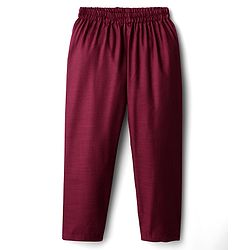 Babyhug Cotton Woven Full Sleeves Solid Kurta Pajama Set with Floral Motif Print Jacket - Maroon