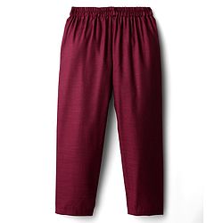 Babyhug Cotton Woven Full Sleeves Solid Kurta Pajama Set with Floral Motif Print Jacket - Maroon