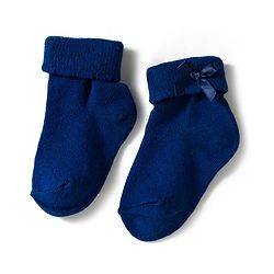 Cute Walk by Babyhug Knit Ankle Length Socks with 3D Bow Applique Pack of 3 - Multicolor