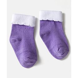 Cute Walk by Babyhug Knit Ankle Length Socks with 3D Bow Applique Pack of 3 - Multicolor