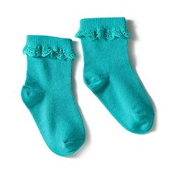 Cute Walk by Babyhug Knit Ankle Length Socks with 3D Lace Detailing Pack of 3 - Multicolor