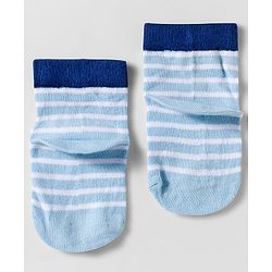 Cute Walk by Babyhug Knit Anti Bacterial Ankle Length Socks With Animal Design Pack of 3 - Multicolor