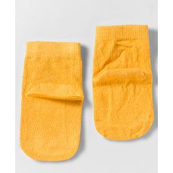 Cute Walk by Babyhug Knit Anti Bacterial Ankle Length Socks With Animal Design Pack of 3 - Multicolor