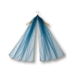 Babyhug Georgette Woven Half Sleeves Choli Lehenga & Dupatta Set With Sequin Detailing & Embriodery - Teal Blue
