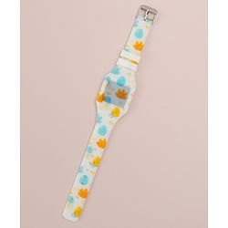 Babyhug Free Size Digital Watch with Baby Dino Print - Multicolor