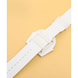 Babyhug Free Size Digital Watch With Cupcake Print - Light Blue
