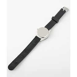 Babyhug Free Size Analog Watch with Car Print - White & Black