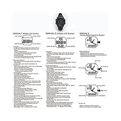 Babyhug Free Size Solid Digital Watch - Black